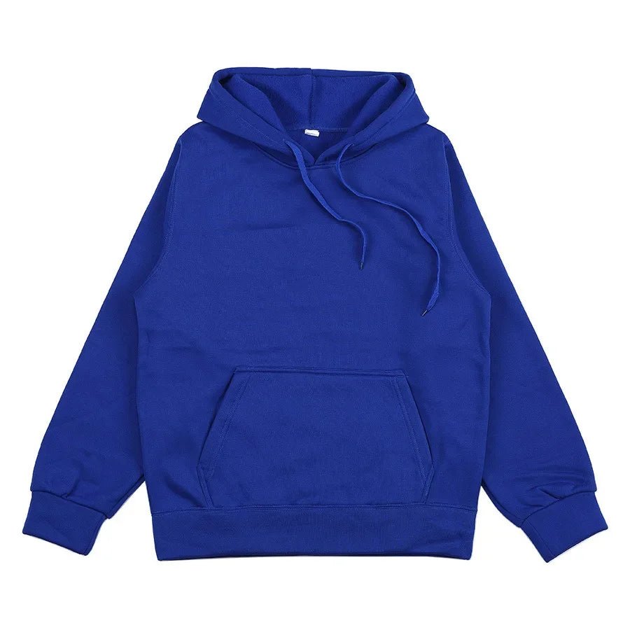 Unisex Fleece Pullover Hoodie with Front Pocket