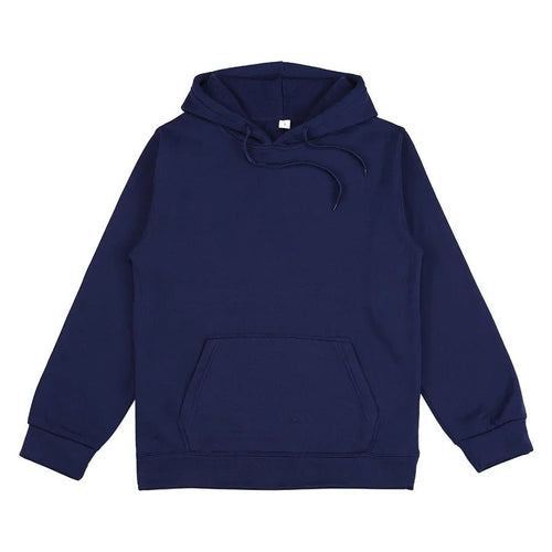 Unisex Fleece Pullover Hoodie with Front Pocket