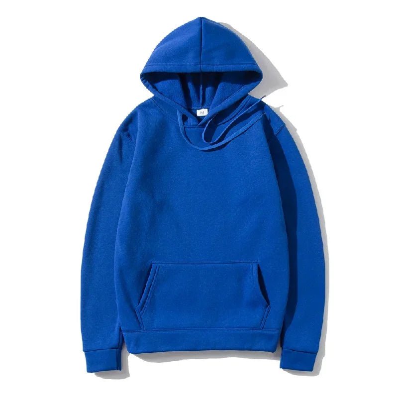 Unisex Fleece Pullover Hoodie with Front Pocket