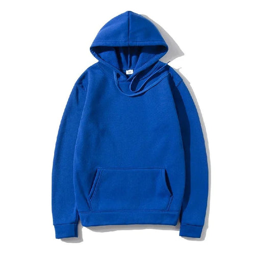 Unisex Fleece Pullover Hoodie with Front Pocket