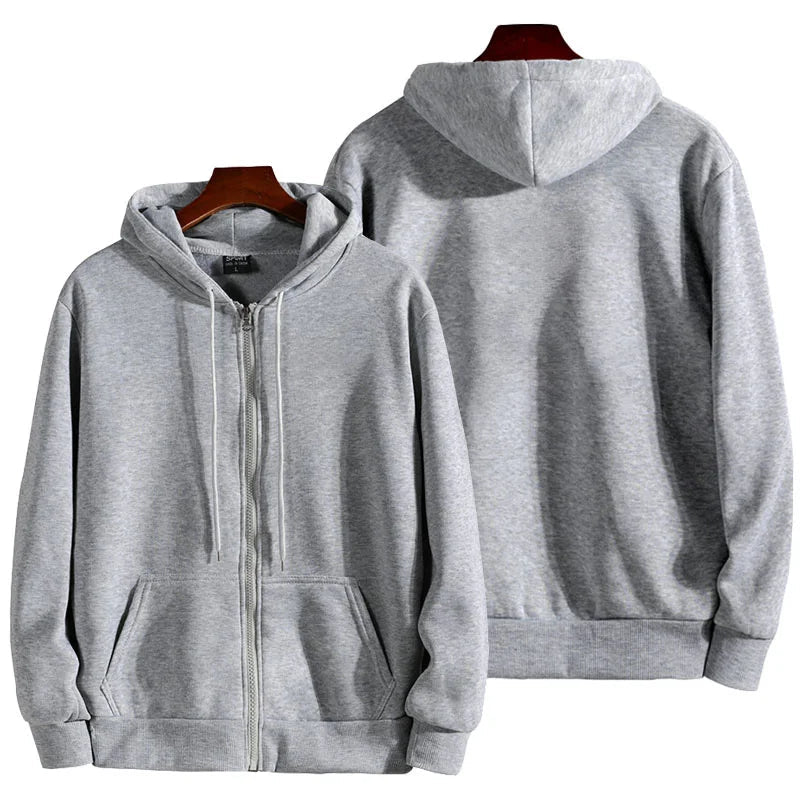 Unisex Full-Zip Hooded Sweatshirt