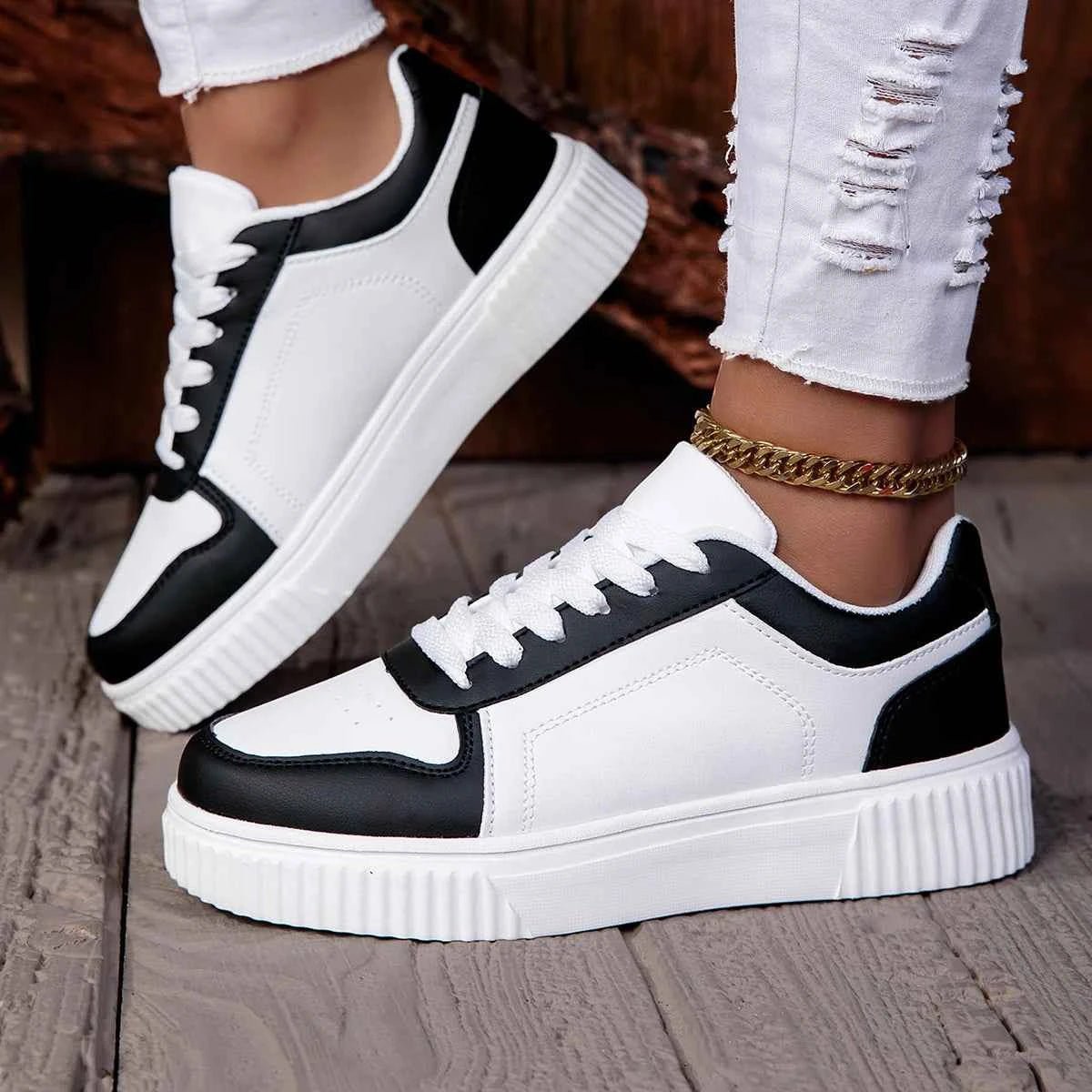 Unisex Retro Platform Sneakers