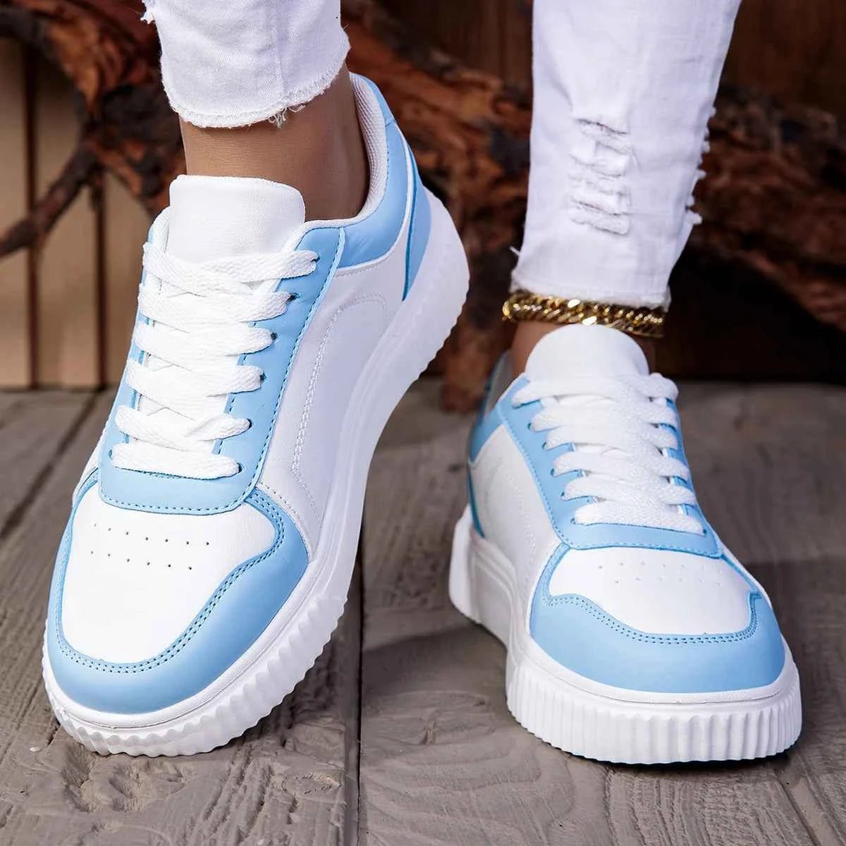 Unisex Retro Platform Sneakers