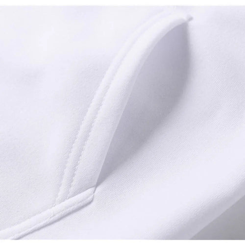 Unisex Solid-Color Pullover Hoodie with Kangaroo Pocket Unisex Hoodies