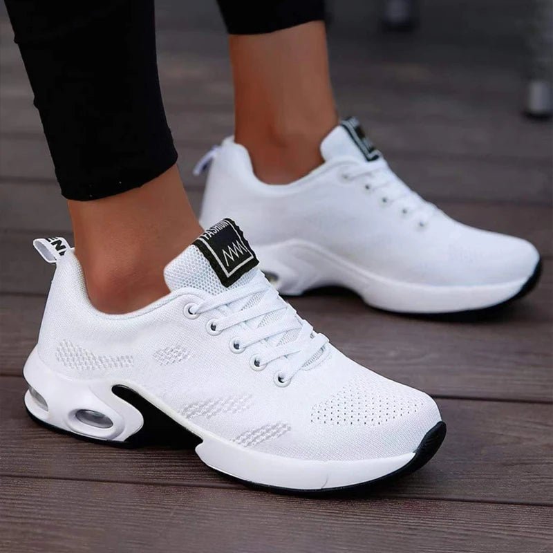 Luxury Women's Mesh Platform Sneakers