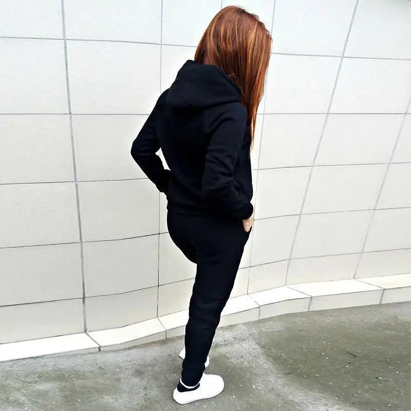 Women's Hoodie & Pants Lounge Tracksuit Set