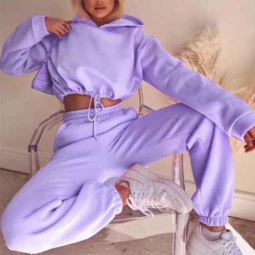 Women's Relaxed Hoodie & Sweatpants Set
