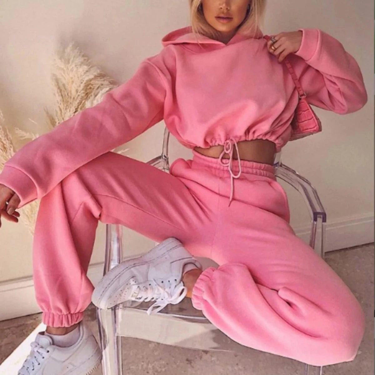 Women's Relaxed Hoodie & Sweatpants Set