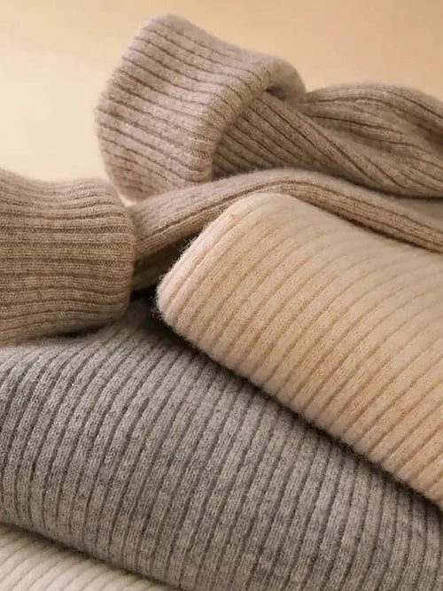 Women’s Slim-Fit Turtleneck Knit Sweater