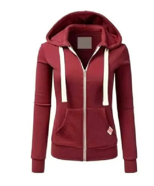 Women’s Zip-Up Hooded Sweatshirt Women's Hoodies