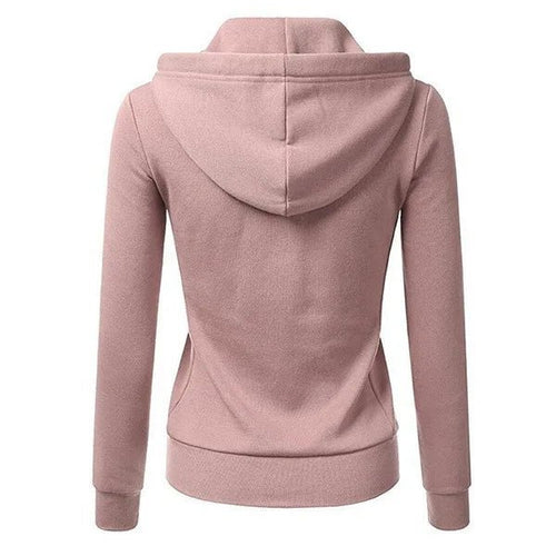 Women’s Zip-Up Hooded Sweatshirt Women's Hoodies