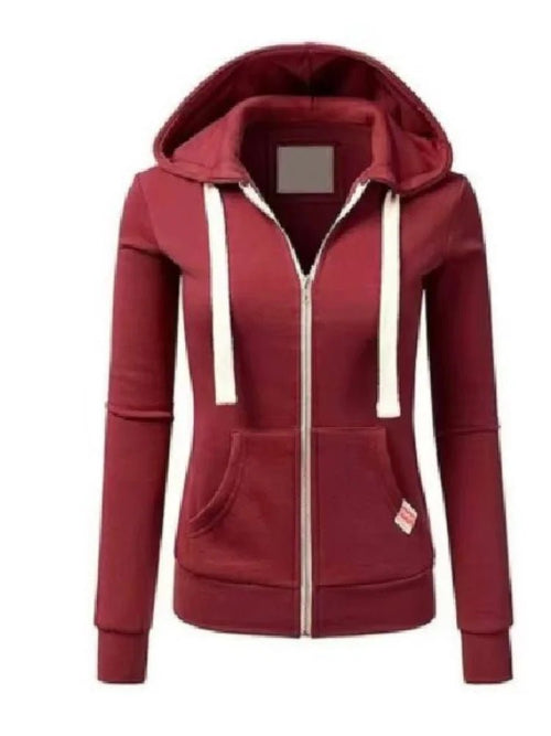 Women’s Zip-Up Hooded Sweatshirt Women's Hoodies