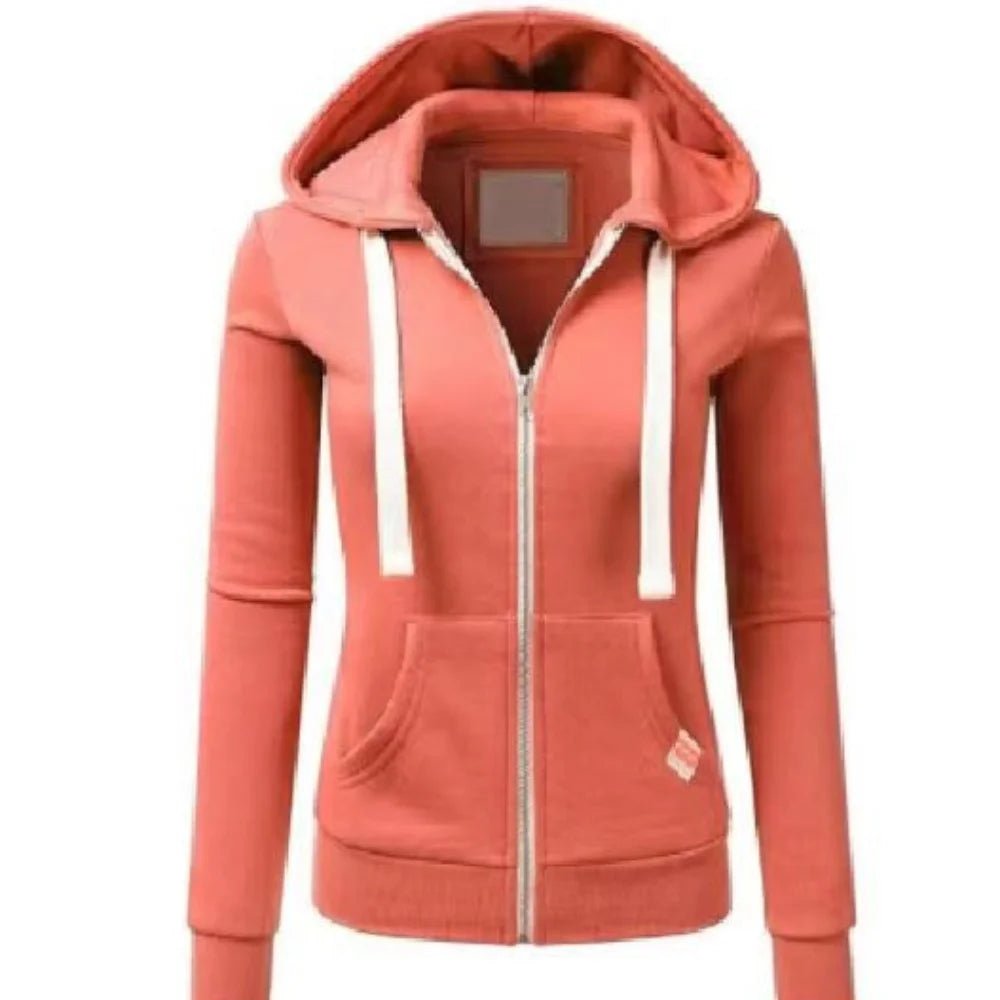 Women’s Zip-Up Hooded Sweatshirt Women's Hoodies