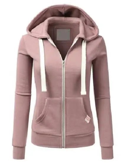 Women’s Zip-Up Hooded Sweatshirt Women's Hoodies