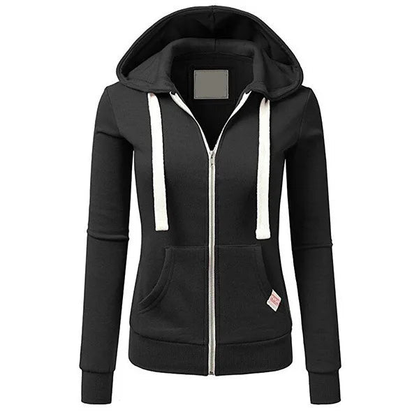 Women’s Zip-Up Hooded Sweatshirt Women's Hoodies