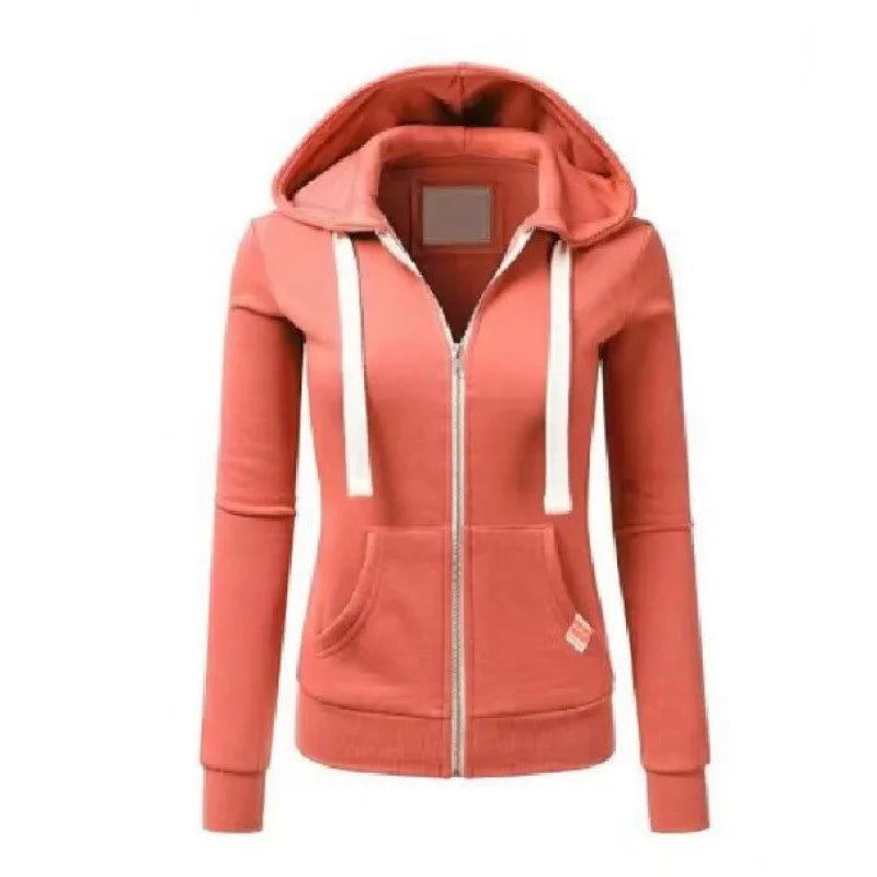 Women’s Zip-Up Hooded Sweatshirt Women's Hoodies