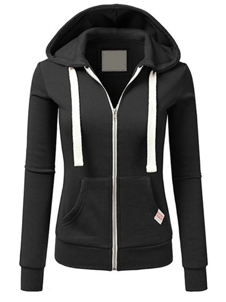 Women’s Zip-Up Hooded Sweatshirt Women's Hoodies
