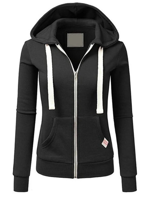 Women’s Zip-Up Hooded Sweatshirt Women's Hoodies