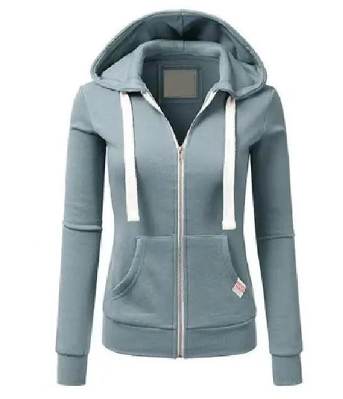 Women’s Zip-Up Hooded Sweatshirt Women's Hoodies